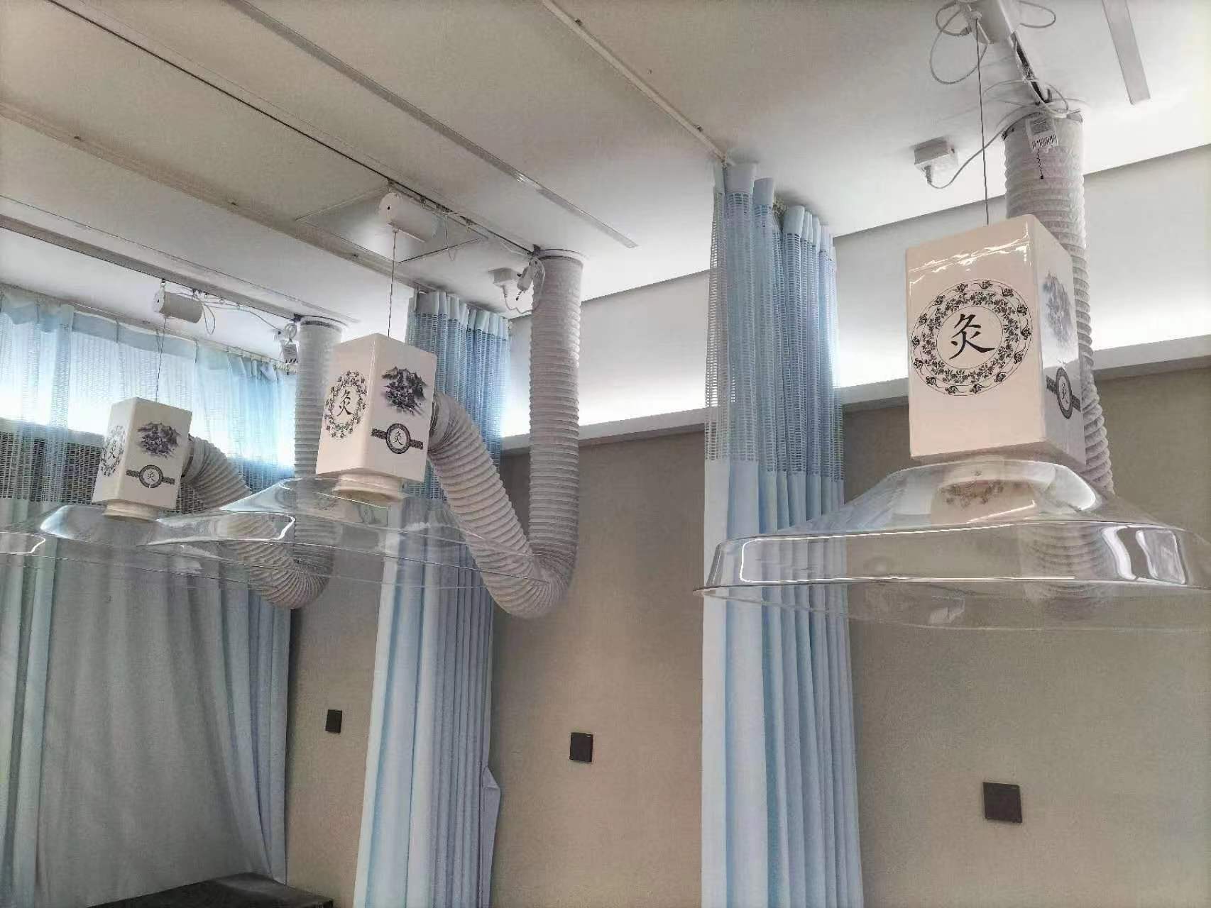 杭州市余杭區(qū)瓶窯社區(qū)衛(wèi)生院（華仔艾灸排煙系統(tǒng)設備）安裝完工